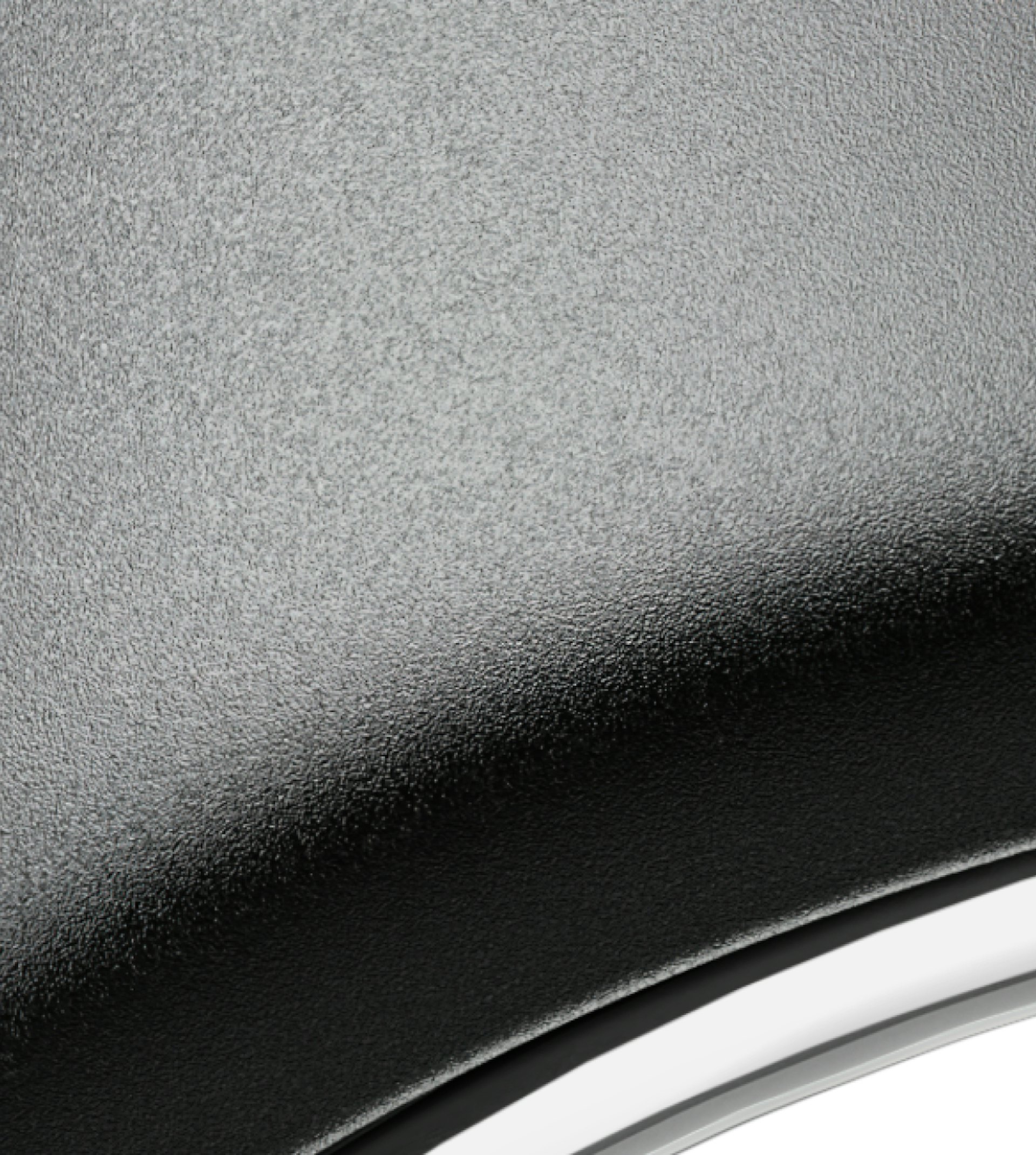 Close up of Horizon Stealth Oura Ring finish