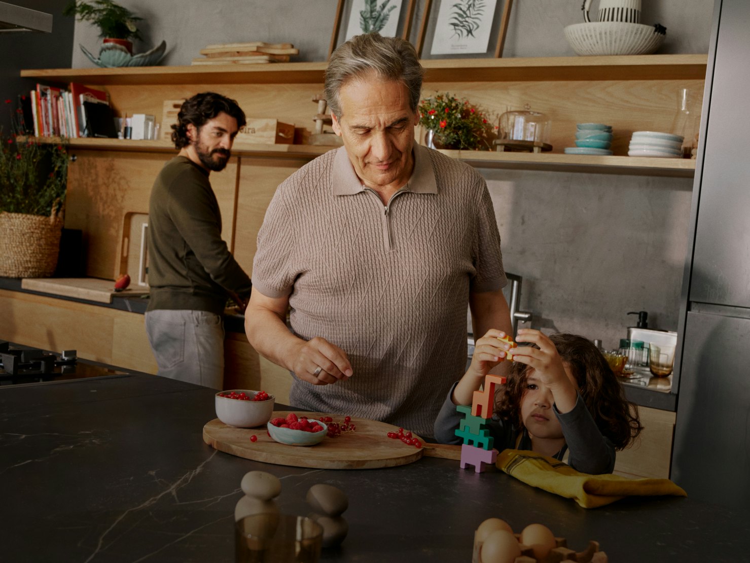 Family of 3 generations together